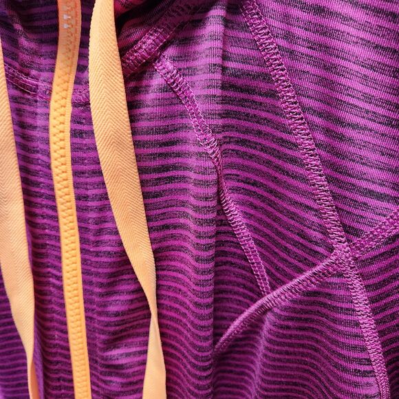 lukka Athletic Purple Orange Jacket Women M Hoodie Polyester Spandex - Picture 9 of 10
